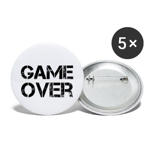 Streamers-Unite - Game Over - Buttons klein 25 mm (5-pack)