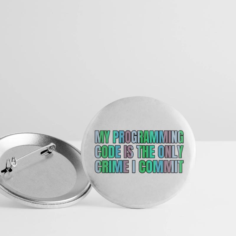 Programmation de devis Lot de 5 petits badges (25 mm)