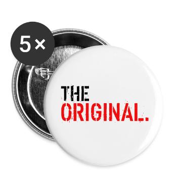 The Original - Buttons small 1''/25 mm (5-pack) - white - Front
