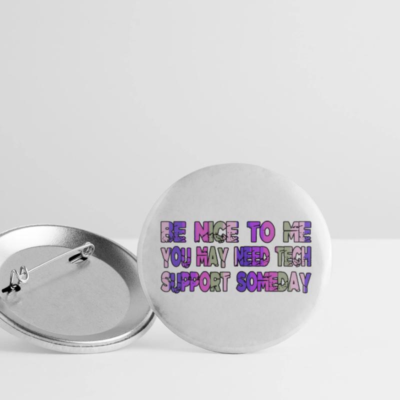 humor software architecture algorithm quote Buttons small 1''/25 mm (5-pack)