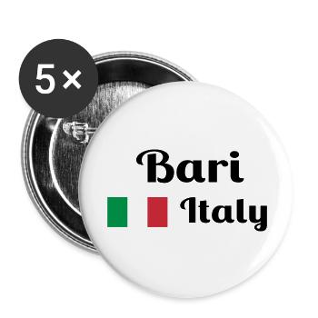 Bari Italia - Stylish prints - Buttons small 1''/25 mm (5-pack) - white - Front