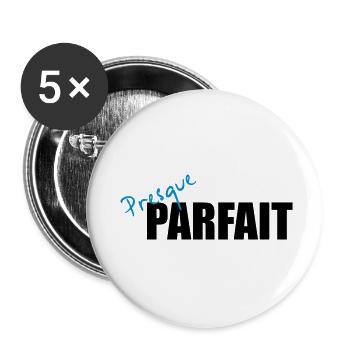 perfect - Buttons small 1''/25 mm (5-pack) - white - Front