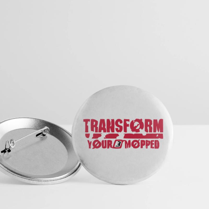 Transform / Retro Buttons klein 25 mm (5er Pack)