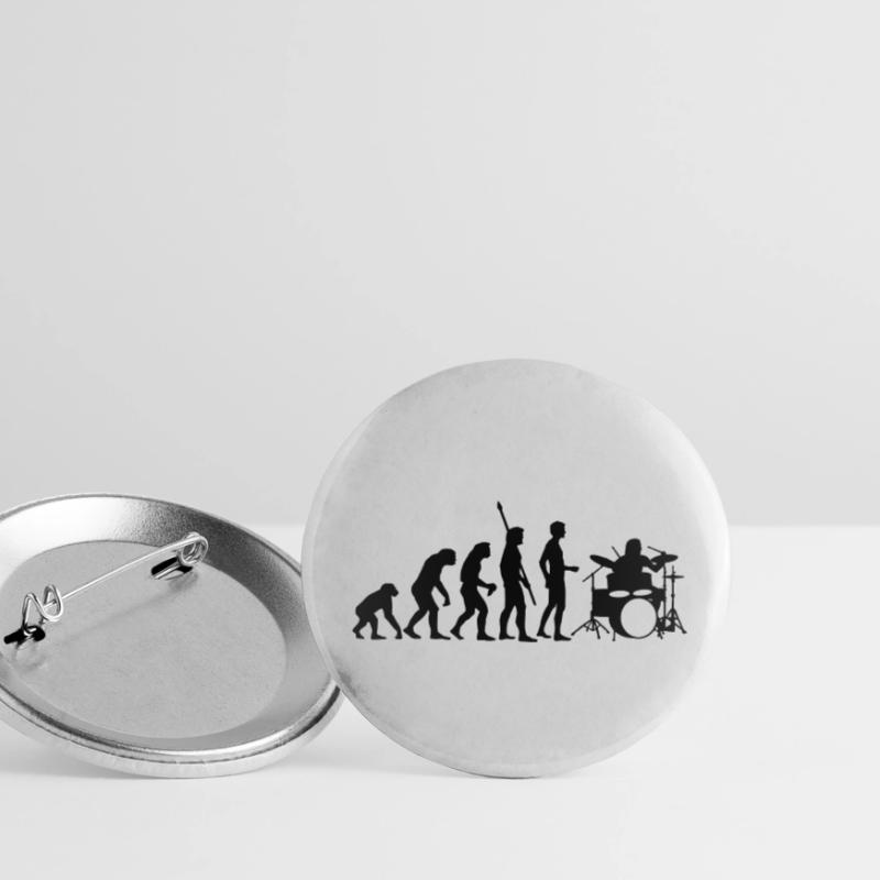 evolution_drummer_b_1c Lot de 5 petits badges (25 mm)