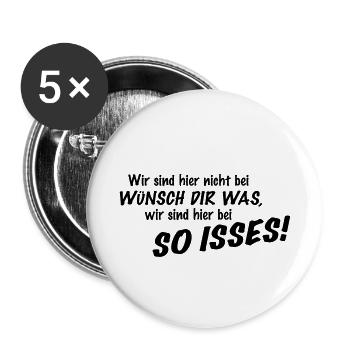 We are not here at wish you something! Ok! Fact - Buttons small 1''/25 mm (5-pack) - white - Front