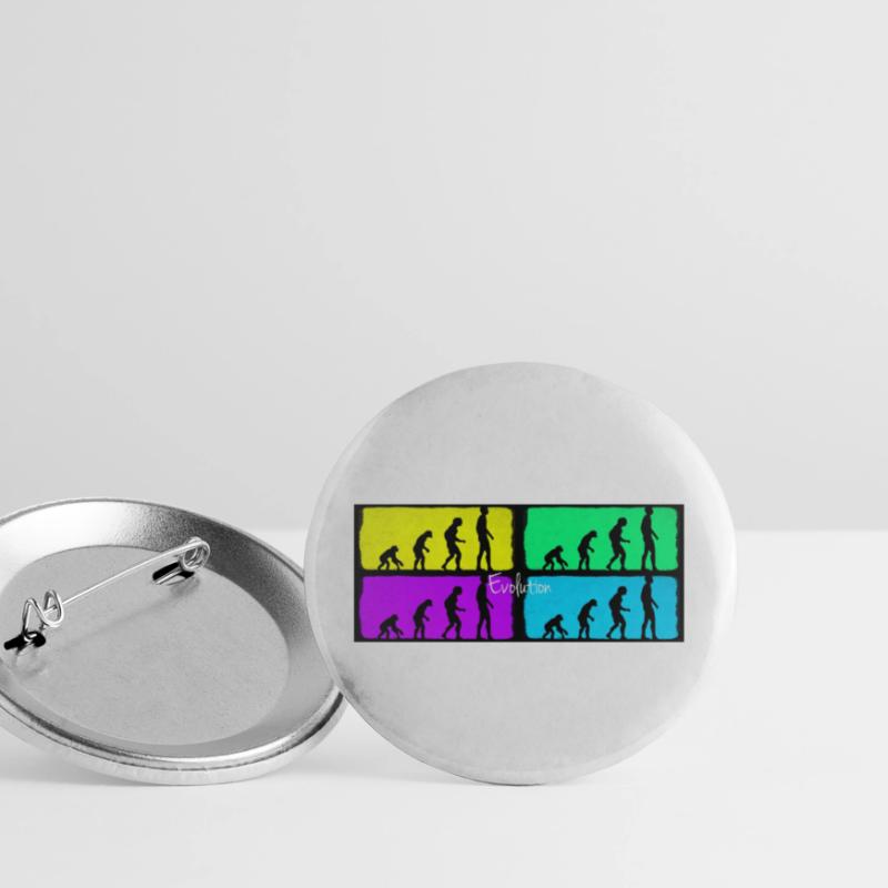 evolution Buttons klein 25 mm (5er Pack)