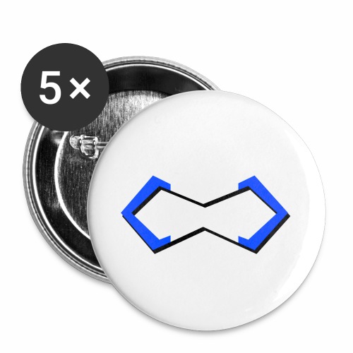 CodeCrave - Små knappar 25 mm (5-pack)