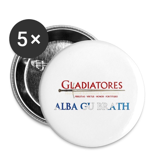 ALBAGUBRATH - Buttons klein 25 mm (5er Pack)