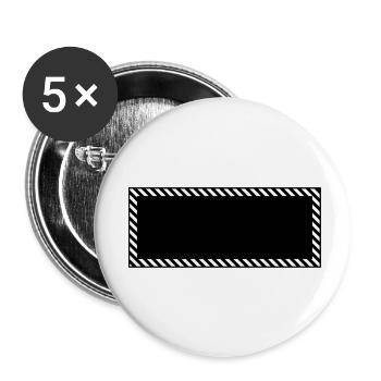 FRAME - Buttons small 1''/25 mm (5-pack) - white - Front