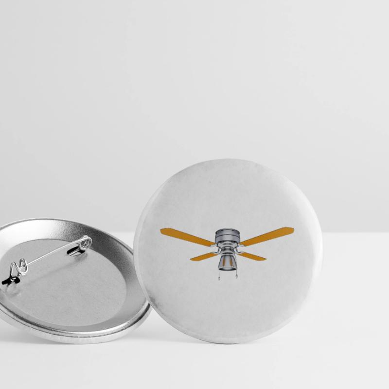 Deckenventilator, Ventilator Buttons klein 25 mm (5er Pack)