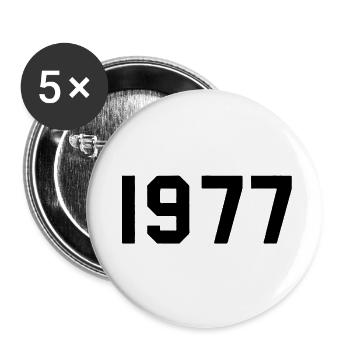 All American Homecoming Damon Sims 1977 - Buttons klein 25 mm (5er Pack) - Weiß - Vorne