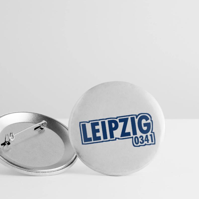 Leipzig - 0341 - Area Code - Saxony Buttons small 1''/25 mm (5-pack)