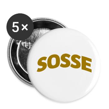 Sosse Forever - Buttons small 1''/25 mm (5-pack) - white - Front