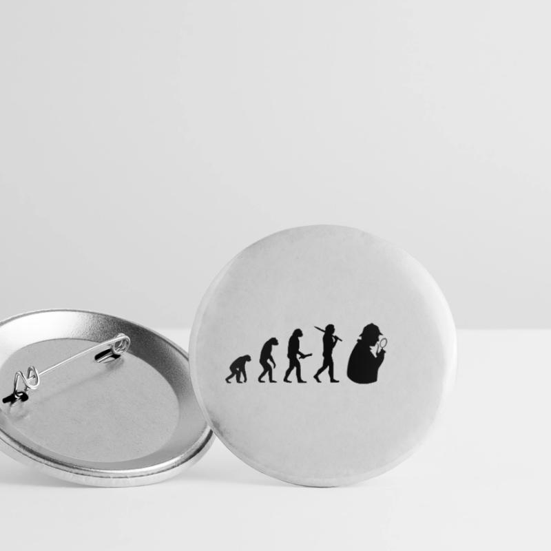 sherlock holmes evolution progress development Buttons small 1''/25 mm (5-pack)