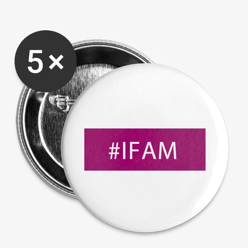 ifam - Buttons small 1''/25 mm (5-pack)