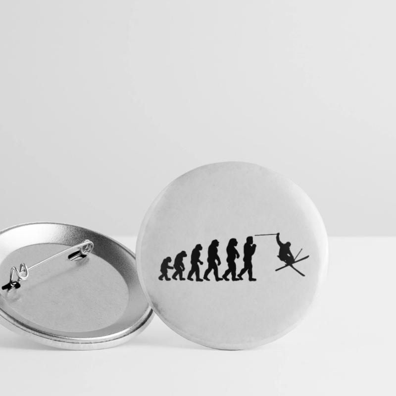 ski evolution Buttons small 1''/25 mm (5-pack)