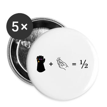 OH SNAP! shirt - Buttons small 1''/25 mm (5-pack) - white - Front