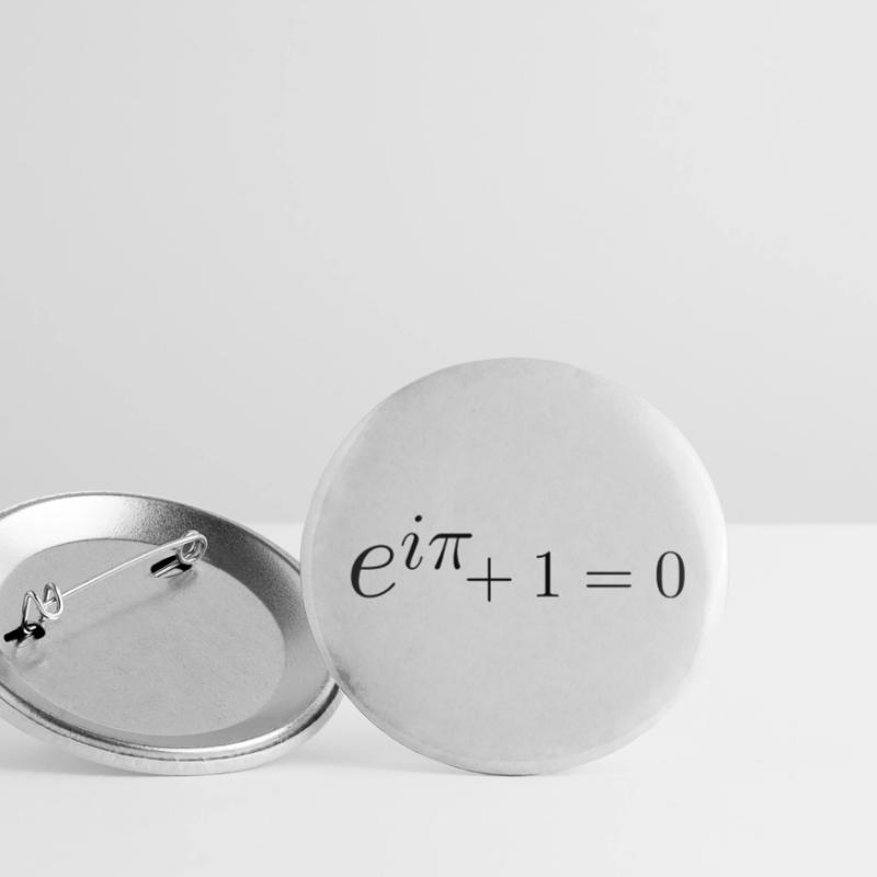 Euler Formel Buttons klein 25 mm (5er Pack)