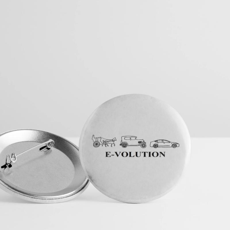 E-Volution Auto Evolution Buttons klein 25 mm (5er Pack)