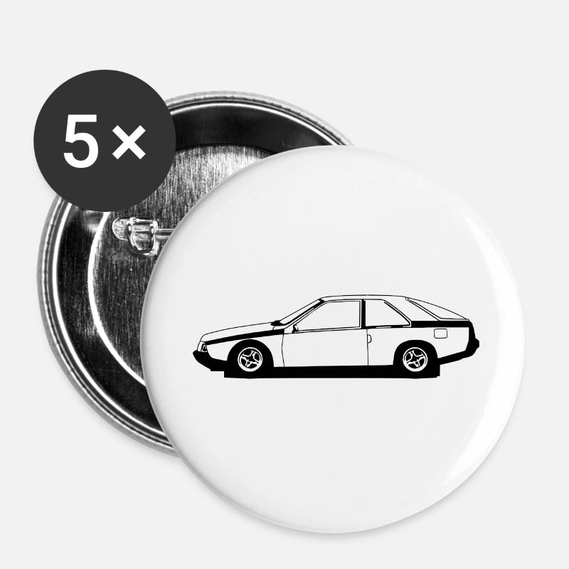 FUEGO TC2000 - Buttons small 1''/25 mm (5-pack) - white