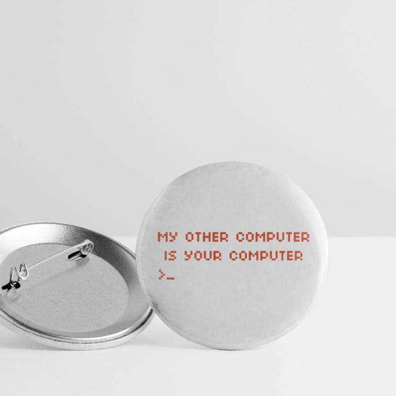 Funny Hacking Hacker Computer Programmer Gifts Buttons small 1''/25 mm (5-pack)