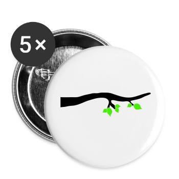 AST 1 - Buttons small 1''/25 mm (5-pack) - white - Front