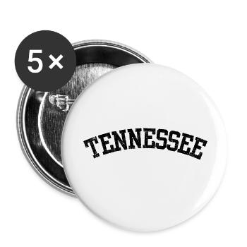 Tennessee - Buttons small 1''/25 mm (5-pack) - white - Front