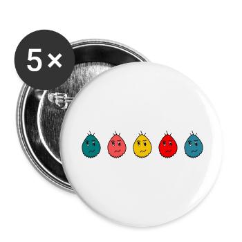 anniversary. Anniversary Decade. humor. funny - Buttons small 1''/25 mm (5-pack) - white - Front