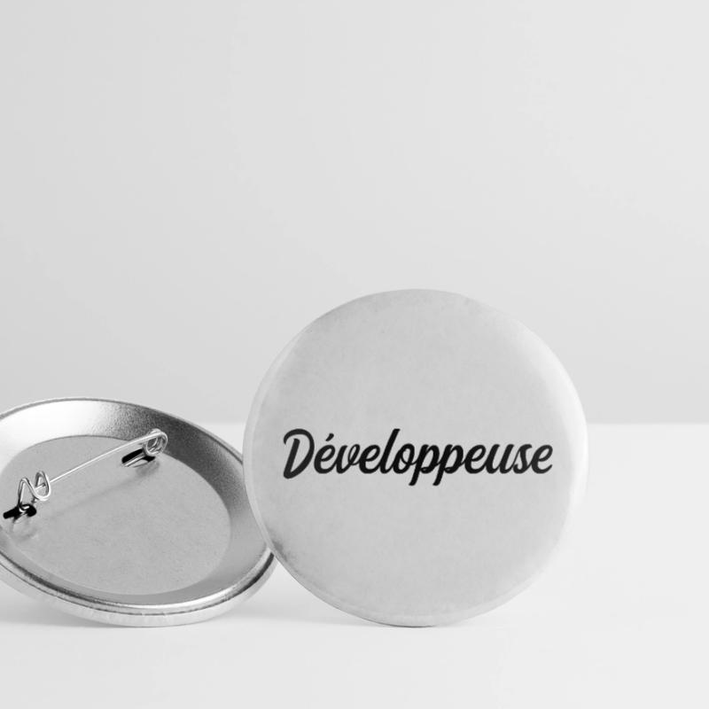 Développeuse Web Code Logiciel Application Tech Lot de 5 petits badges (25 mm)