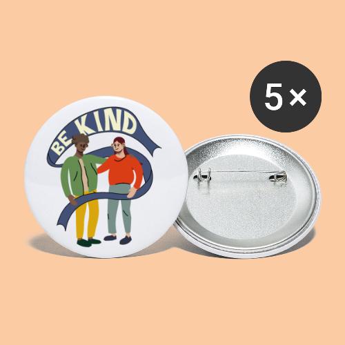 Be kind - spreadpeace - Buttons small 1''/25 mm (5-pack)