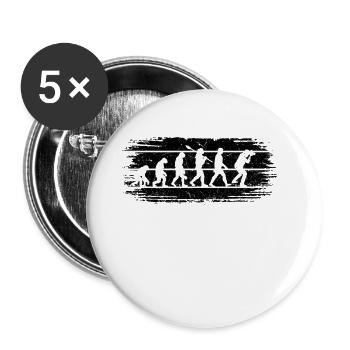 Photographe Evolution Photographie Evolution Photo - Lot de 5 petits badges (25 mm) - blanc - Devant