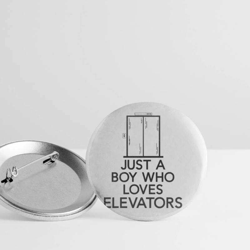 Elevator Technician Elevator Mechanic Elevator Buttons small 1''/25 mm (5-pack)