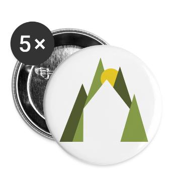 Bibelfreizeitheim Gemünden Taunus (Neues Logo) - Buttons klein 25 mm (5er Pack) - Weiß - Vorne