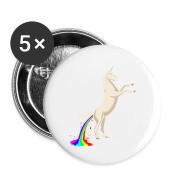 Science Behind Rainbows - Buttons small 1''/25 mm (5-pack) - white - Front