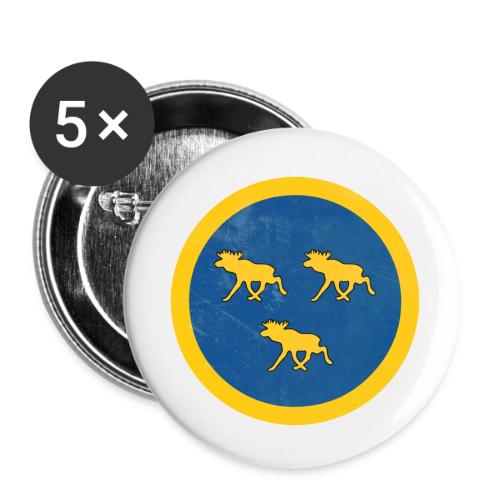 Swedish Mooseforce - Buttons small 1''/25 mm (5-pack)
