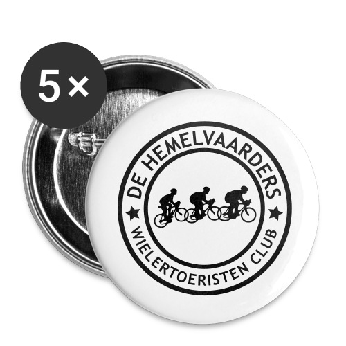hemelvaarders - Buttons klein 25 mm (5-pack)