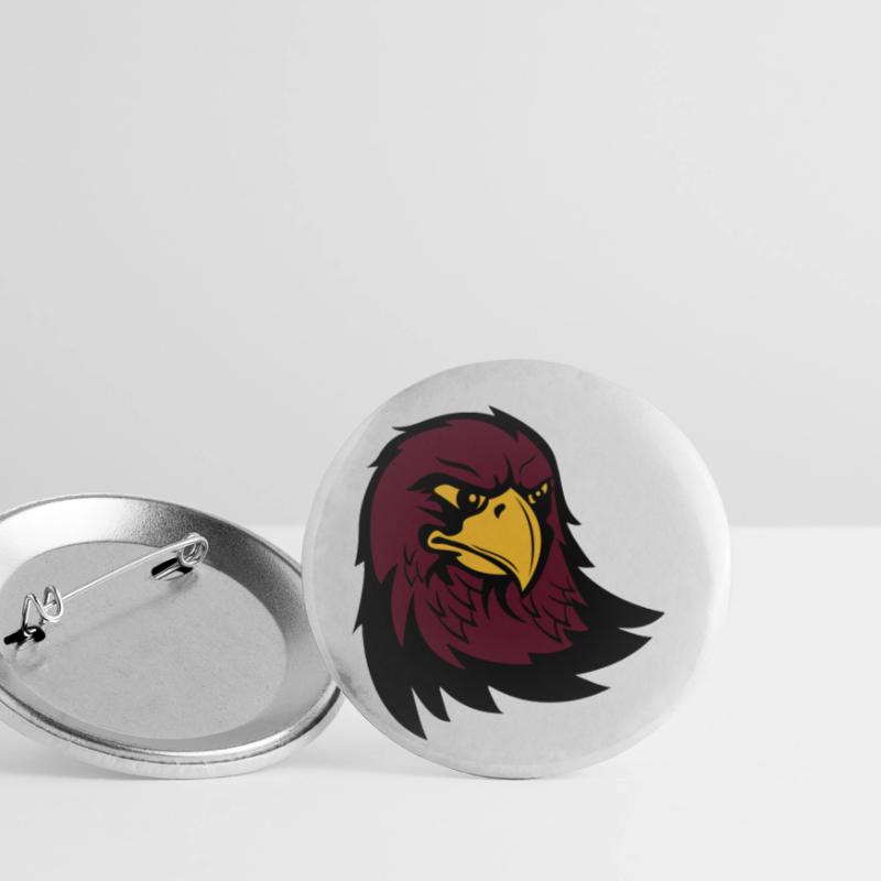 Aigle, Eagle Lot de 5 petits badges (25 mm)