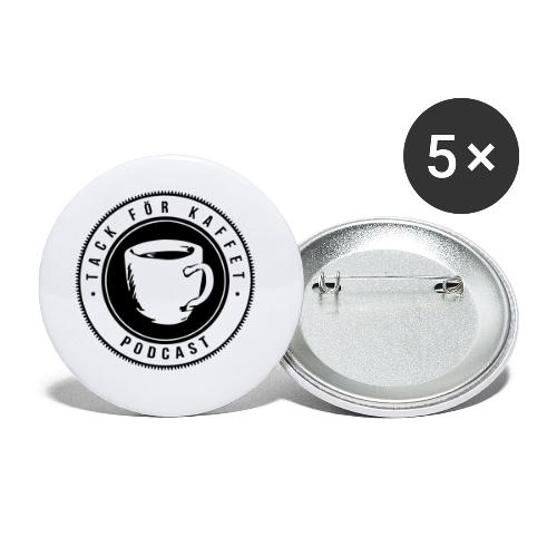 TFK logo - Små knappar 25 mm (5-pack)