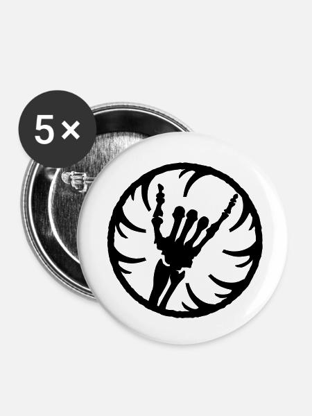 hang_l_new_vec_1 de - Buttons klein 25 mm (5er Pack) - Weiß
