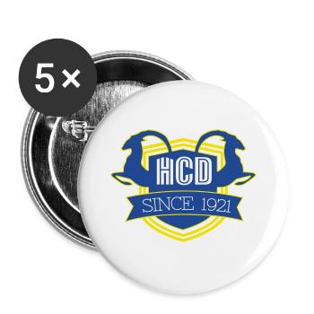 HCD - Classic - Buttons small 1''/25 mm (5-pack) - white - Front