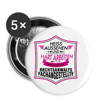 T-shirts d’avocats spécialisés / Refa Proverbes - Lot de 5 petits badges (25 mm) - blanc - Devant