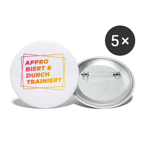 Approbiert & durchtrainiert (DR2) - Buttons klein 25 mm (5er Pack)
