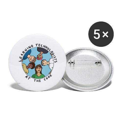 EdTech at the Core - Buttons small 1''/25 mm (5-pack)