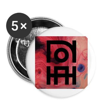 Noah - Fusion Version - Buttons small 1''/25 mm (5-pack) - white - Front