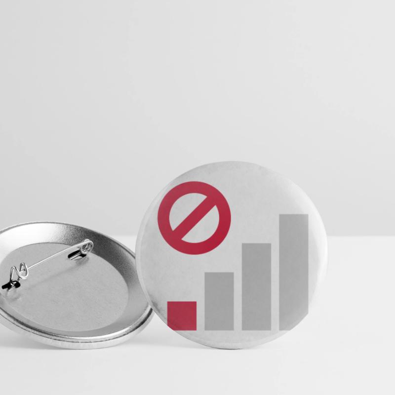Poor coverage cellular connection Buttons small 1''/25 mm (5-pack)
