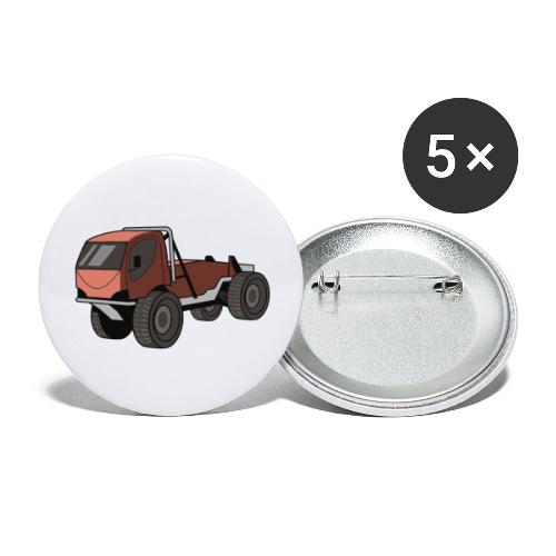 BEST OFFROAD TRIAL TRUCK PROTOTYPE 4X4X4 - Buttons klein 25 mm (5er Pack)