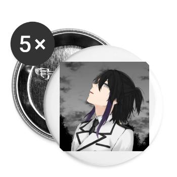 Dear Valentine - Buttons small 1''/25 mm (5-pack) - white - Front