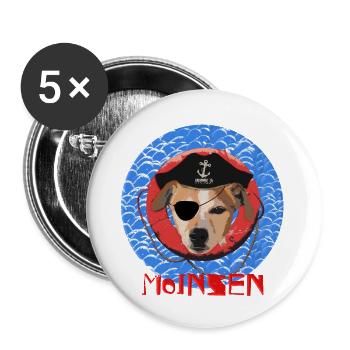 MOINSEN - Buttons small 1''/25 mm (5-pack) - white - Front
