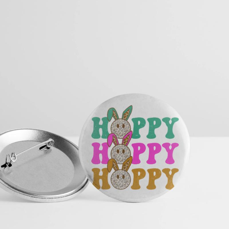 Happy Easter Easter Easter Egg Easter Celebration Easter Buttons small 1''/25 mm (5-pack)