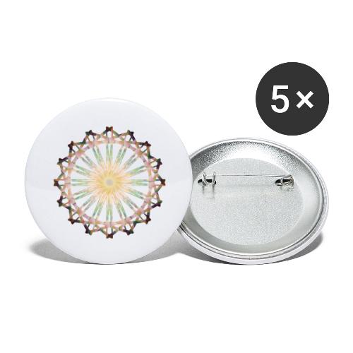 Speichensonne X - Buttons klein 25 mm (5er Pack)